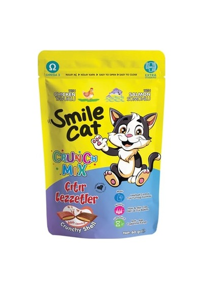 Smile Cat Crunch Mix 60 Gr 100 G