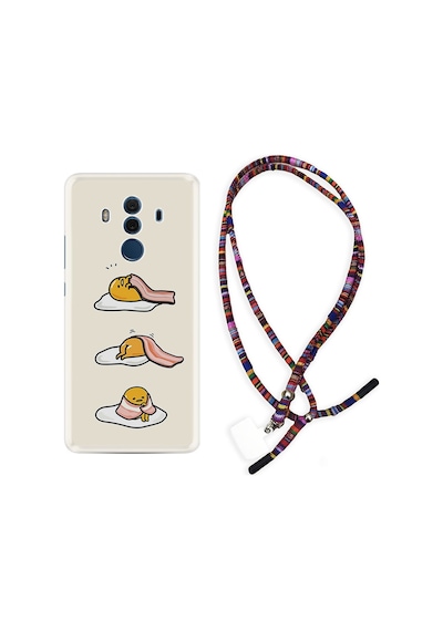 Huawei Mate 10 Pro Kılıf Rasta Boyun Askılı Sweety Egg 1322