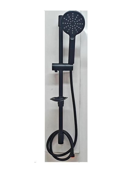 Duxxa Caprice 300 Black Sürgülü Duş Seti D.231.3.s Gri