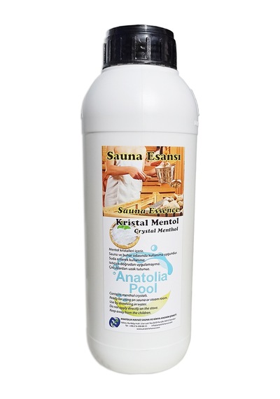 Sauna Esansı Kristal Mentol 600 Gr Anatolıa Pool Sauna Essence