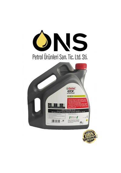 Castrol Gtx Ultraclean 10W40 A3/B4 4Lt 7694118658424
