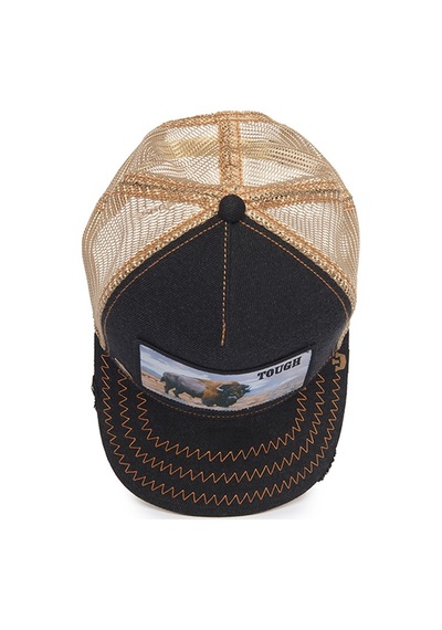 Goorin Bros. Model No 7ou9h Bufallo Figürlü Şapka 101-1145 Siyah