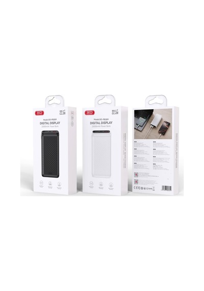 Xo-pb309 20000 Mah Dijital Göstergeli Taşınabilir Powerbank Akıllı Telefon Yedek Güç Cihaz Şarjı Çok Renkli