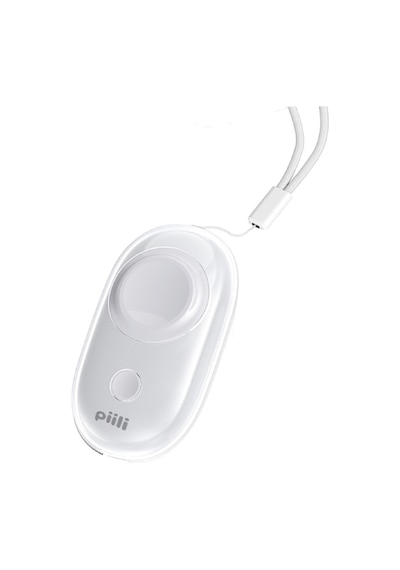 Piili Watch Şarj Kablosuz Powerbank 1000 Mah Beyaz