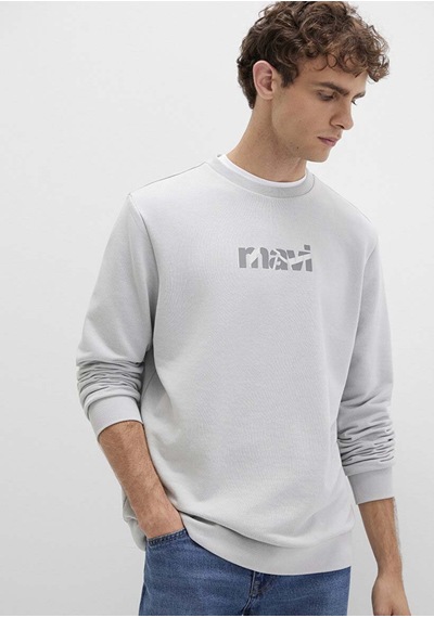 Mavi Açık Gri Erkek Sweatshirt M0s10402-70075 Açık Gri