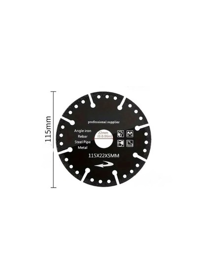 Rekotools-115 Mm Elmas Çok Amaçlı Daire Testere