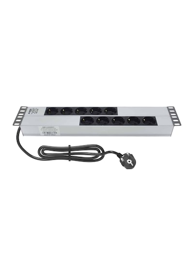 Amp Connect 19"2u 10'lu Schuko Direkt Bağlantılı Kabinet Grup Prizi Pdu -16a