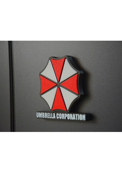 Resident Evil Oyunu Umbrella Corporation Logosu Gamer Hediyesi Buzdolabı Magneti