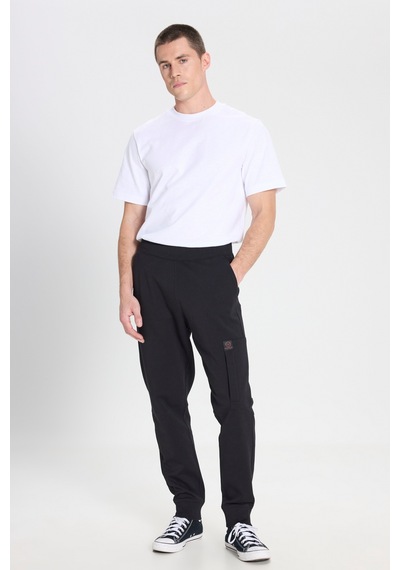 Wrangler Regular Fit Normal Kesim Siyah Sweatpant Eşofman Altı W242735001 Siyah
