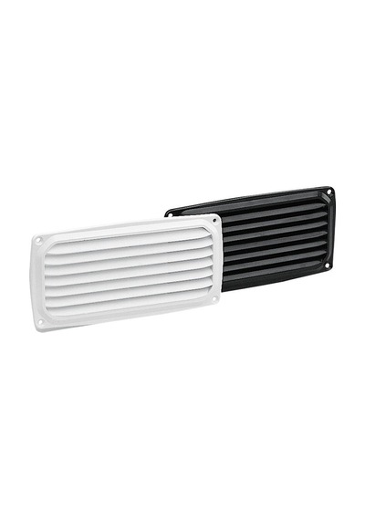 Ventilation Shaft Grilles Cover. 200x100mm. White