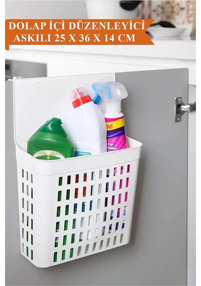 Askılı Dolap Düzenleyici / Hanging Cabinet Organizer Gri