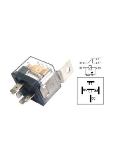 ( İKİ ADET ) Mini Role 24V, 5 Uçlu, 40 A, Far, Korna, Fan, Rolesi