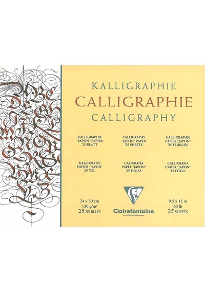 Clairefontaine Kaligrafi Defteri 130Gr 24X30Cm 25 Yaprak