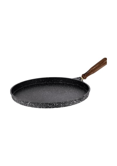 Döküm Granit Balık Tavası Kapaklı 2 Parça 36 Cm Çok Renkli