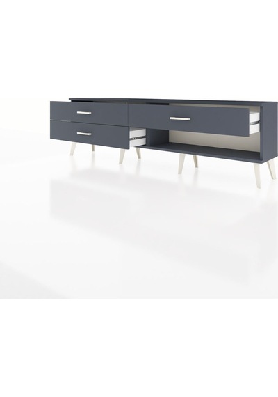 Arges Tv Ünitesi 3 Çekmeceli 176x30x51 Antrasit-antrasit/antrasit Antrasıt/antrasıt Arges Tv Ünitesi 3 Çekmeceli 176x30x51 Antrasit-antrasit/antrasit Antrasıt/antrasıt