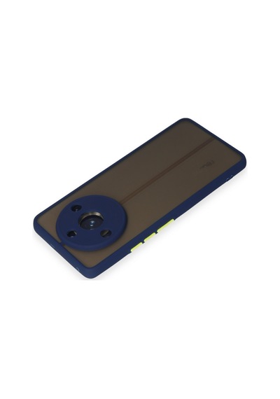 Newface Realme 11 Pro Kılıf Montreal Silikon Kapak - Lacivert Lacivert