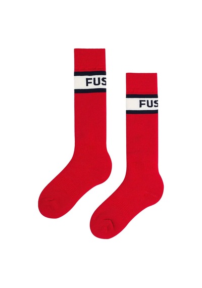 Fusalp Fusalp Piste Pro Unisex Kırmızı Kayak Çorabı N/a