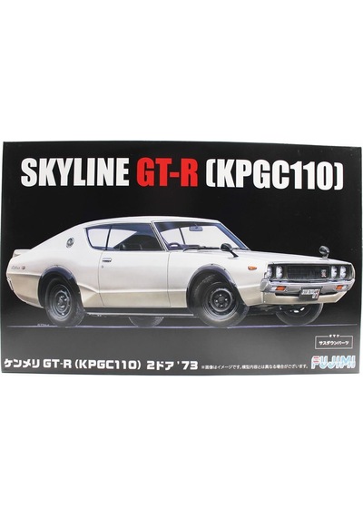 Fujimi Id-46 03926 1/24 Ölçek, Nissan Kpgc110 Skyline Gt-r 2-door 1973, Otomobil Plastik Model Kiti