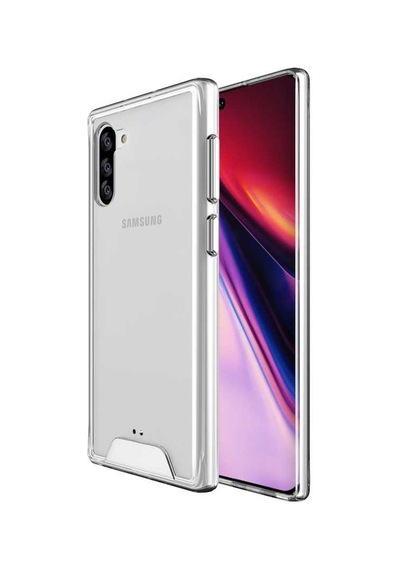 Galaxy Note 10 Kılıf Zore Gard Silikon Renksiz