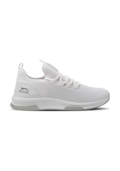 Slazenger Agenda Sneaker Erkek Ayakkabı Beyaz / Gümüş 001