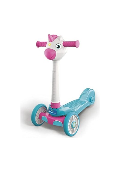 Baby Clementoni Unicorn Scooter Açık Mavi