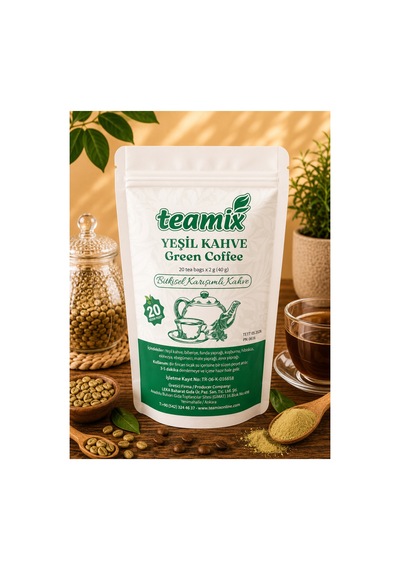 Yeşil Kahve Green Coffe 20 Süzen Form Kahve Diğer
