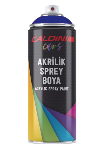 Caldini Akrilik Floresan Boncuk Mavi Sprey Boya