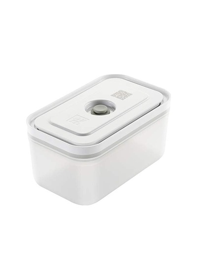 Fresh & Save Vakumlu Saklama Kabı, M, Plastik, Yarı Şeffaf-gri