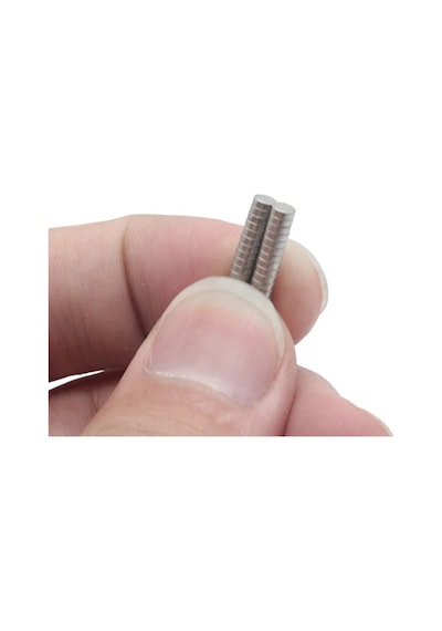 100 Adet Neodyum Mıknatıs 3x1,5 Mm N35 Güçlü Yuvarlak Magnet Mini Disk Mıknatıs