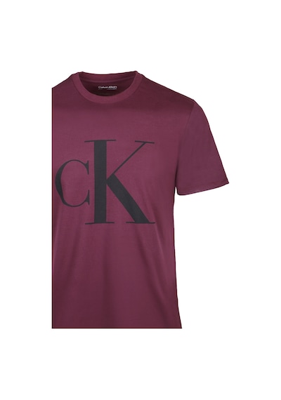 Calvin Klein Calvın Kleın Erkek T-shırt 40hm825-501 Bordo