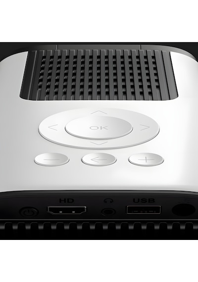 Dr-800 Android 12 Akıllı Projektör Full Hd 1080p, 380 Ansı Lümen, 5g Wi-fi, 4k Video Destekli Ev Sineması