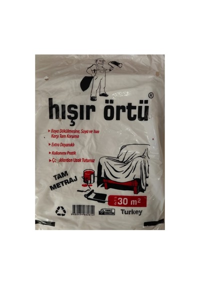 Eşya Boya Koruyucu Hışır Örtü 30 M2