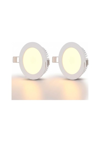 Tr Cata Ct-5144b 3 Watt 6400k Beyaz - Slim Sıva Altı Led Panel Armatür - İnce Kasa Yuvarlak Tavan Spot Lambası, Tra Genel