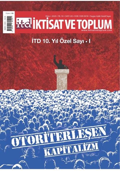 İktisat Ve Toplum Dergisi 120. Sayı özel