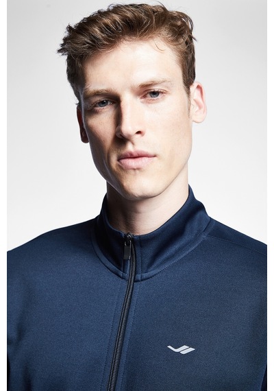 Lescon Lacivert Erkek Fermuarlı Sweatshirt 23s-1247-23n