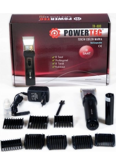 Powertec TR-800 Saç ve Sakal Kesme Makinesi