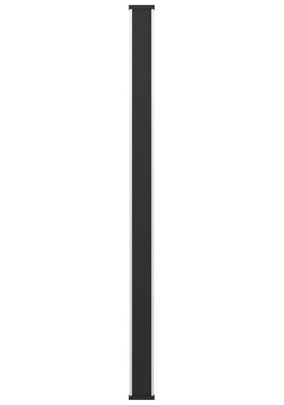 Neviano Led Duvar Lambası, Dış Mekan Aydınlatması, Ev Duvarı, Dikdörtgen Duvar Dış Mekan Lambası, Metal Ve Plastik Dış Mekan Duvar Lambası, Sıcak Beyaz, Ip65, 97 Cm