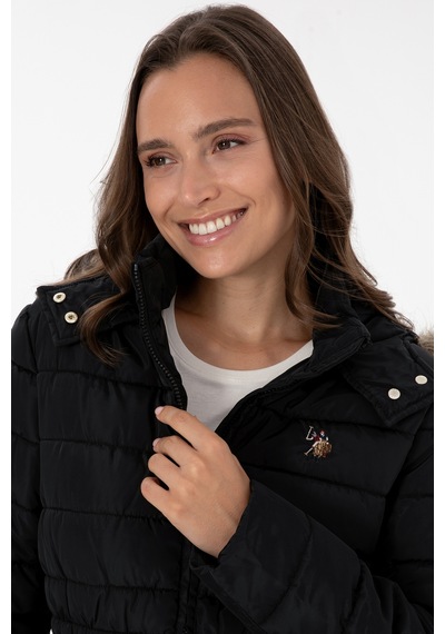 U.s. Polo Assn. Kadın Siyah Mont 50308011-vr046 Siyah