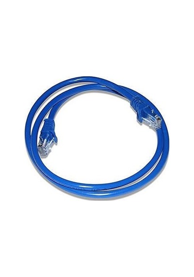 Inca Cat6 26 Awg 1 Metre Mavi Patch  Kablo