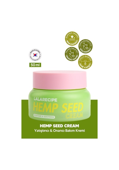 Lalarecipe %70 Kenevir Tohumu LALARECIPE Hempseed Cream