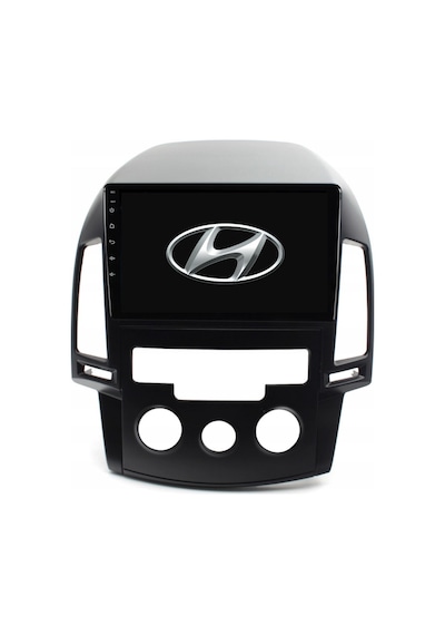 Hyundai İ30 Analog Araç Multimedya Android Ekran Carplay Double Teyp 2+32 9" 08-11 Black Navımex