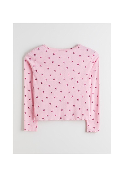 Lcw Dream Pembe U Yaka Çiçekli Kadın Pijama Takım