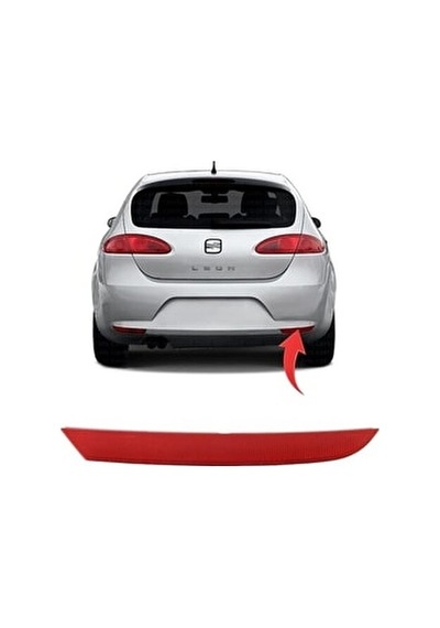 1p0945106b Reflektör Arka Tampon R Seat Leon 2006-2010