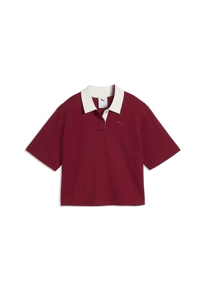 Puma Class Polo Kadın Kırmızı Günlük Stil Polo Yaka T-shirt 69401423