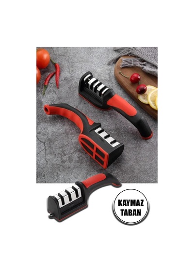 Aveo 1 Adet 3 Kademeli Elmas Bıçak Bileyici