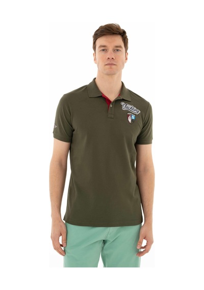 AR-MA Arma Erkek Baskılı Regular Fit % 95 Pamuklu %5 Likralı Polo Yaka T-shirt 001