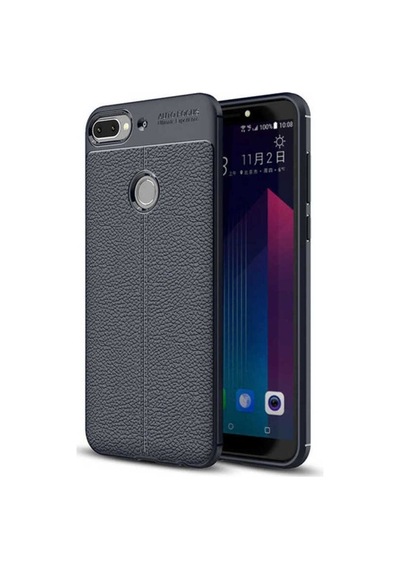 Htc Desire 12 Plus Kılıf Zore Niss Silikon Kapak Lacivert