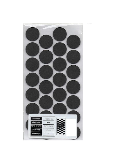 Mobilya Altı Kaydırmaz Eva 28mm