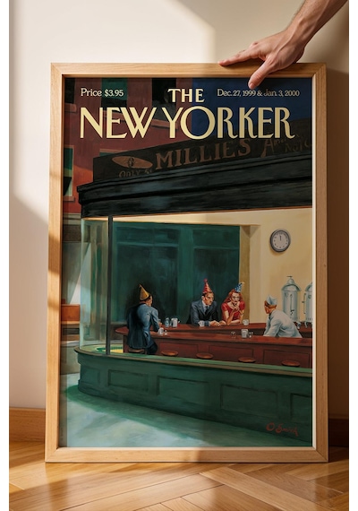 The New Yorker Çerçeveli Tablo December 27 1999