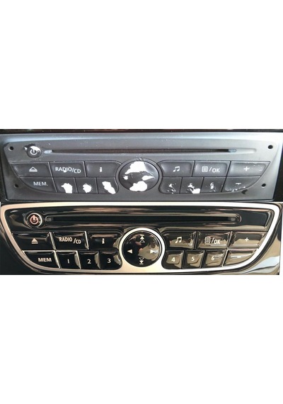 Fluence Teyp Tuş Takımı 2009-2016 Siyah
